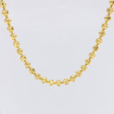 Cadena Militar Media Luna 20.5g / 50cm / 3.9mm Oro Amarillo 18K