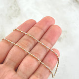 Cadena Ice 4.9gr / 50cm / +3 Oro 18K *