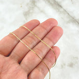 Cadena Serpiente 1.35gr / 45cm / +3 Oro 18K *