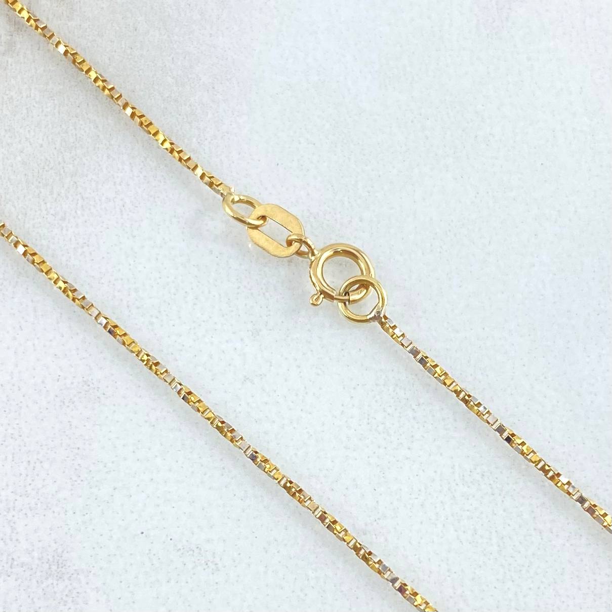 Cadena Veneciana Espiral 1.75gr / 45cm / +3 Oro 18K *