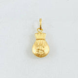 Dije Bolsa Dinero 0.4gr / 2cm / Oro Amarillo 18K *