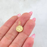Dije San Benito 0.55gr / 2cm / Oro Amarillo 18K ©