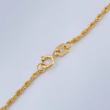 Set Cadena y Dije Lazo + Cruz 1.25gr / 45cm / Oro Amarillo 18K (Oferta) $