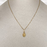 Set Cadena y Dije Veneciana + San Miguel 1.1gr / 40cm / Oro Amarillo 18K (Oferta) $