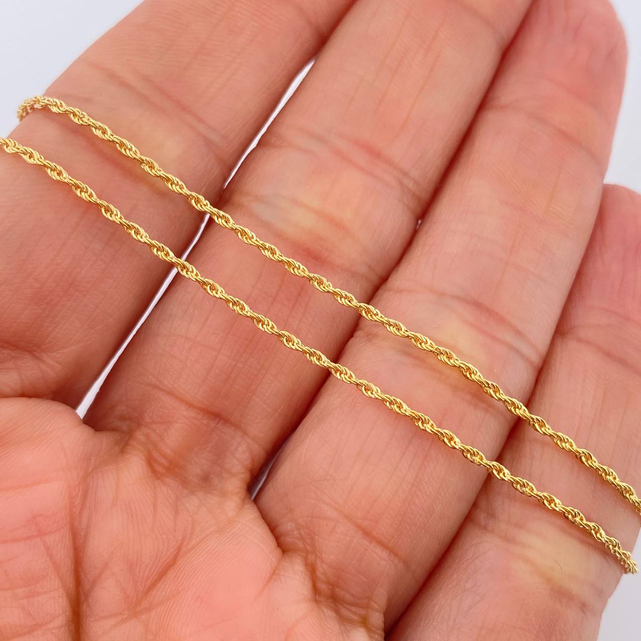 Set Cadena y Dije Lazo + Cruz 1.55gr / 45.5cm / Oro Amarillo 18K (Oferta) $