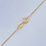 Set Cadena y Dije Veneciana + Virgen De Guadalupe 1.3gr / 45.5cm / Oro Amarillo 18K (Oferta) $