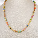 Cadena Rustica Tribal 13.35gr / 62.5cm / 4.12mm Oro Amarillo 18K $