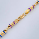 Cadena Rustica Tribal 13.35gr / 62.5cm / 4.12mm Oro Amarillo 18K $