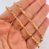 Cadena Dubai 28.9gr / 59.5cm / 4.8mm Oro Amarillo 18K $