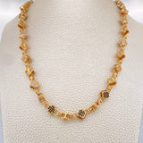 Cadena Rustica Trebol 56.4gr / 70.4cm / 7mm Oro Amarillo 18K $