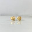 Topos Corazón 0.75gr / Diamantado Oro Amarillo ©