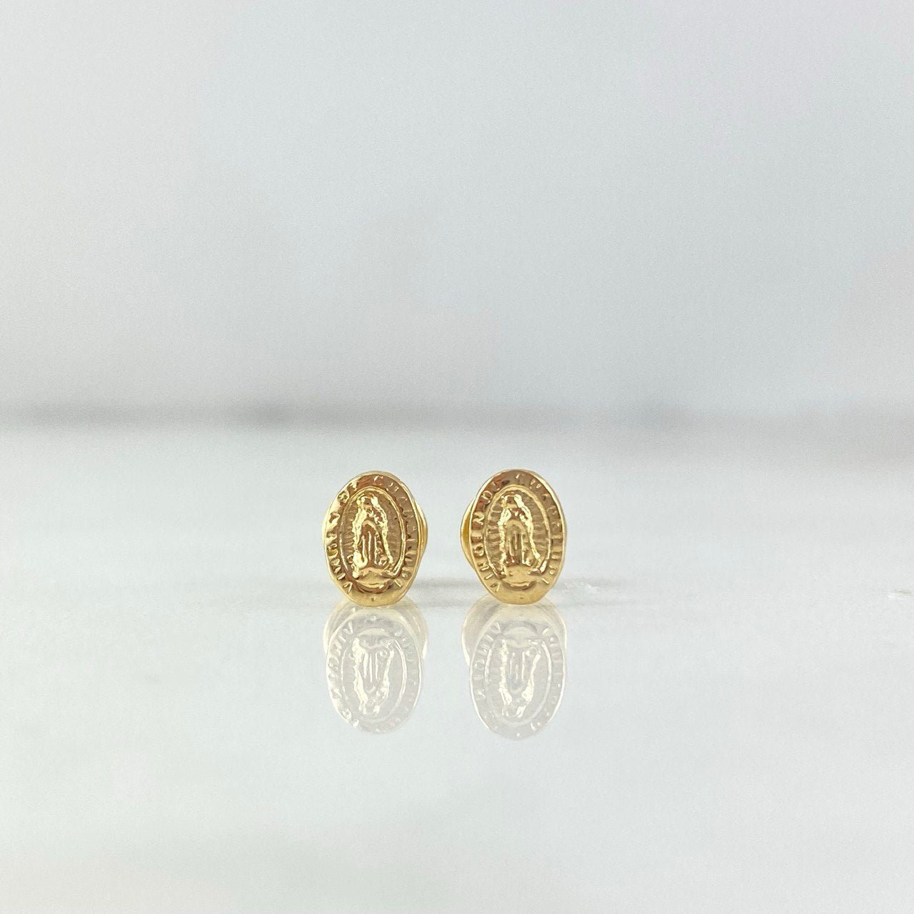 Topos Virgen de Guadalupe 0.5gr / Silueta Oro Amarillo