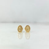 Topos Virgen de Guadalupe 0.5gr / Silueta Oro Amarillo