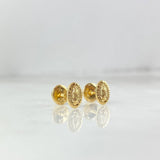 Topos Virgen Guadalupe 0.6gr / 0.6cm / Oro Amarillo *