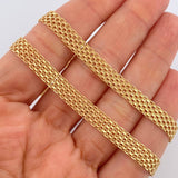 Cadena China 20.6gr / 60.5cm / 6.4mm Oro Amarillo +1 18K %