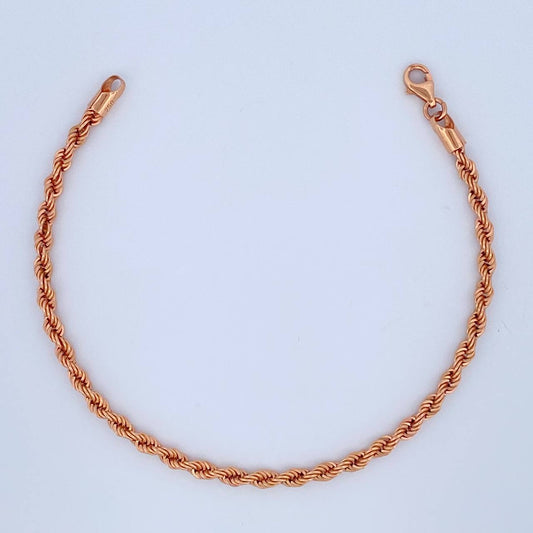 Pulso Lazo 2.95gr / 19cm / 3.2mm Oro Rosa +3 18K %