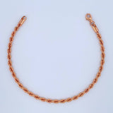 Pulso Lazo 2.95gr / 19cm / 3.2mm Oro Rosa +3 18K %