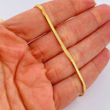 Pulso Serpiente 3.45gr / 20cm / 2.5mm Oro Amarillo +3 18K %