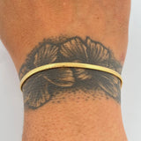 Pulso Serpiente 3.45gr / 20cm / 2.5mm Oro Amarillo +3 18K %