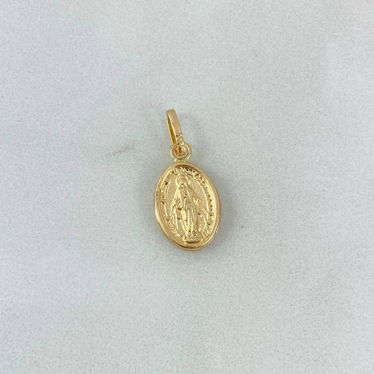 Dije Virgen Milagrosa 0.55gr / 2cm / Oro Amarillo ©