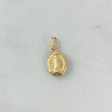 Dije Virgen de Guadalupe 0.4gr / 1.8cm / Oro Amarillo ©