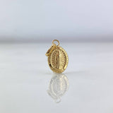 Dije Virgen de Guadalupe 0.4gr / 1.8cm / Oro Amarillo ©