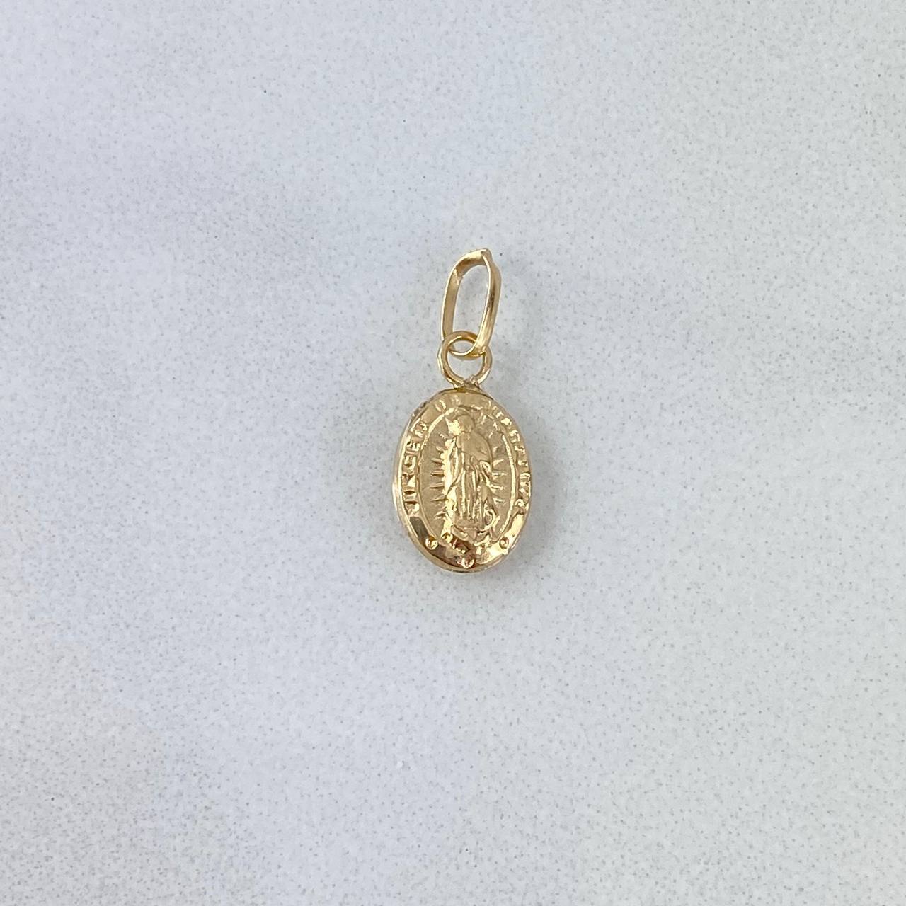 Dije Virgen de Guadalupe 0.4gr / 1.5cm / Oro Amarillo ©