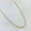Cadena Figaro 3.1gr / 50cm / 2mm Oro Amarillo +0 *