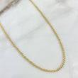 Cadena Cubana 4.05gr / 60cm / 2.3mm Oro Amarillo +0