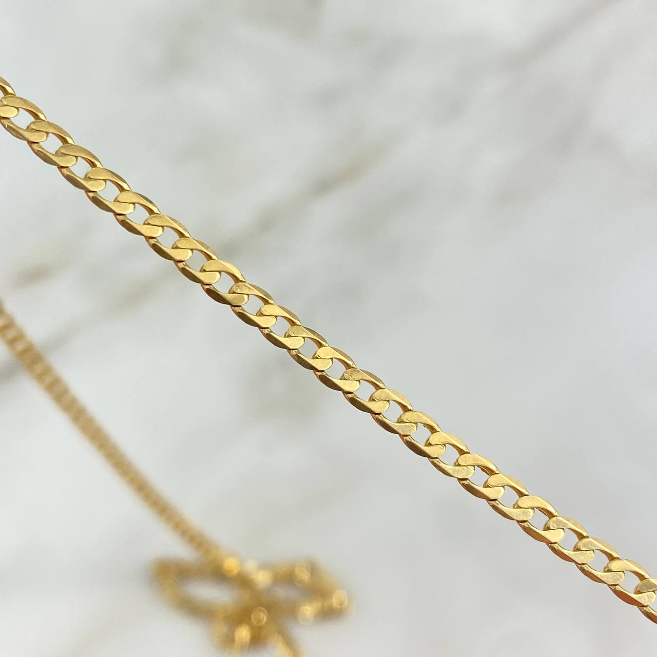 Cadena Cubana 10.45gr / 60cm / 3mm Oro Amarillo +0