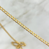 Cadena Cubana 10.45gr / 60cm / 3mm Oro Amarillo +0