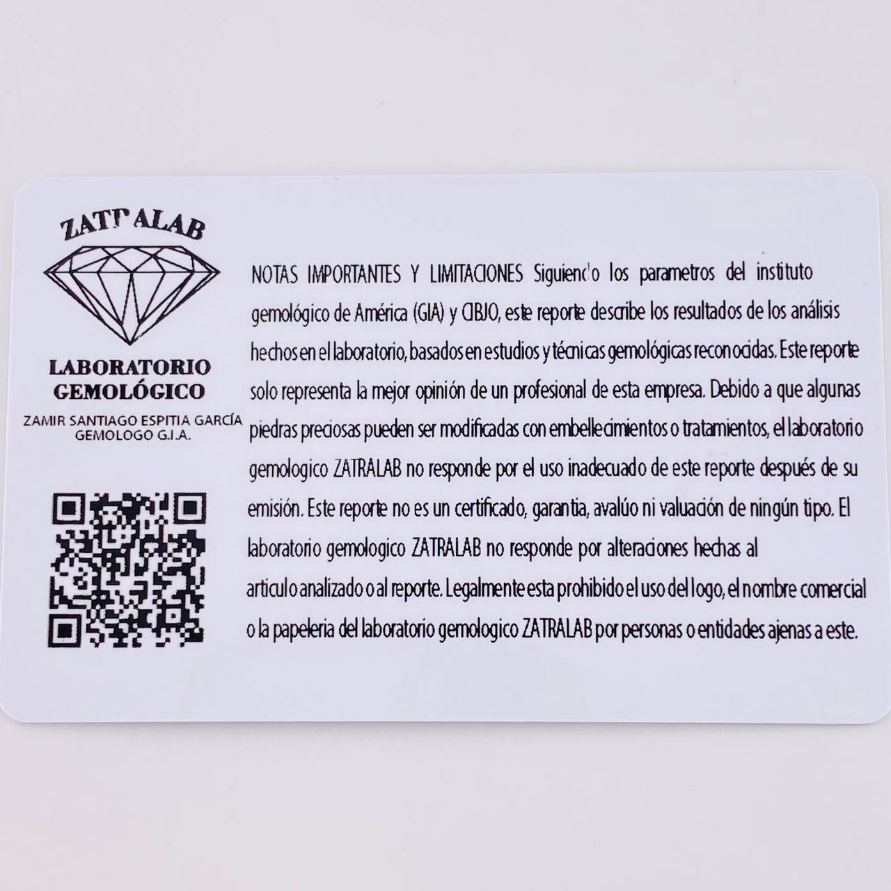 Topos Corazón Doble Zafiro 1.76pts Diamantes 20pts 4.15g / 9.6mm Oro Blanco 18K