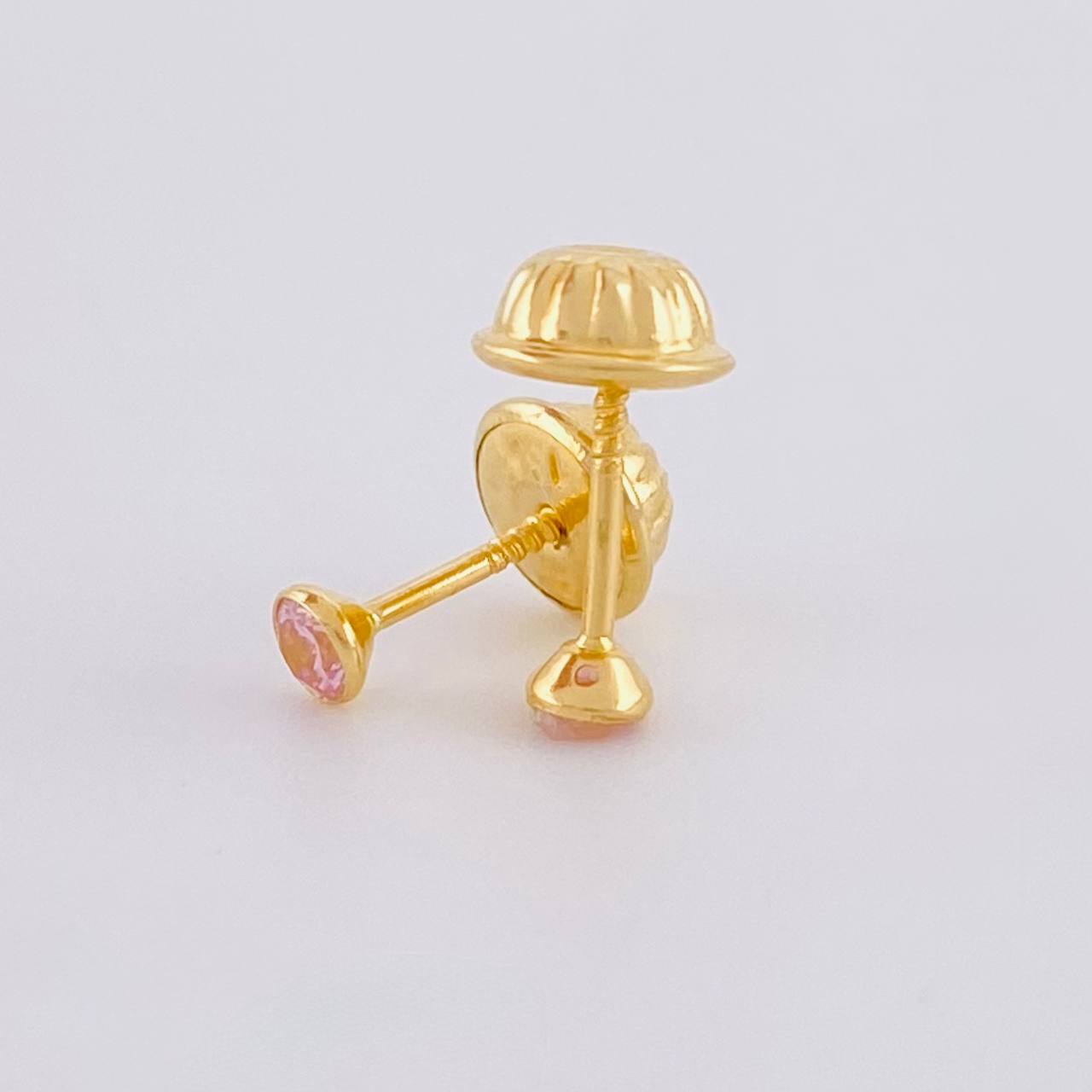 Topos Bisel 0.4g / 2.8mm Oro Amarillo 18K