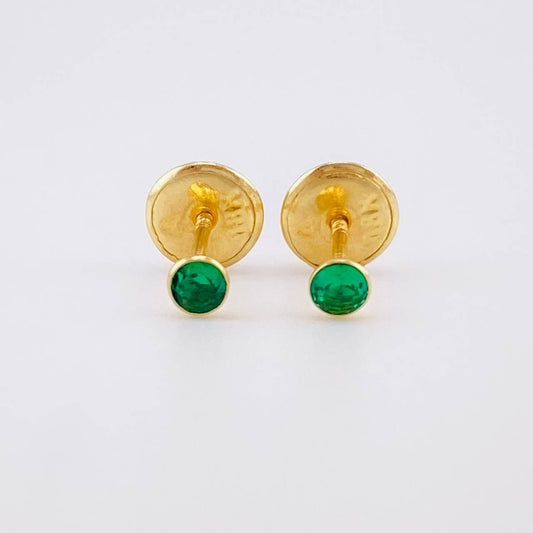 Topos Bisel 0.4g / 3.3mm Oro Amarillo 18K