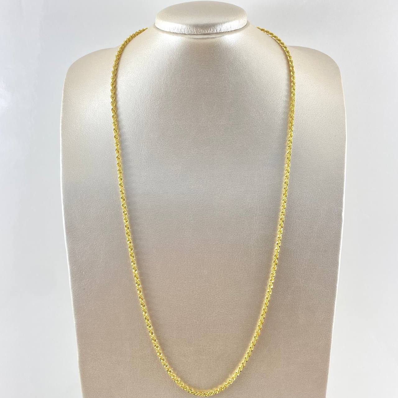 Cadena Lazo 8.65gr / 70cm / +3 Oro 18K