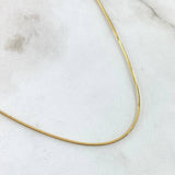 Cadena Ratón Veneciano 5.6gr / 50cm / +3 Oro 18K