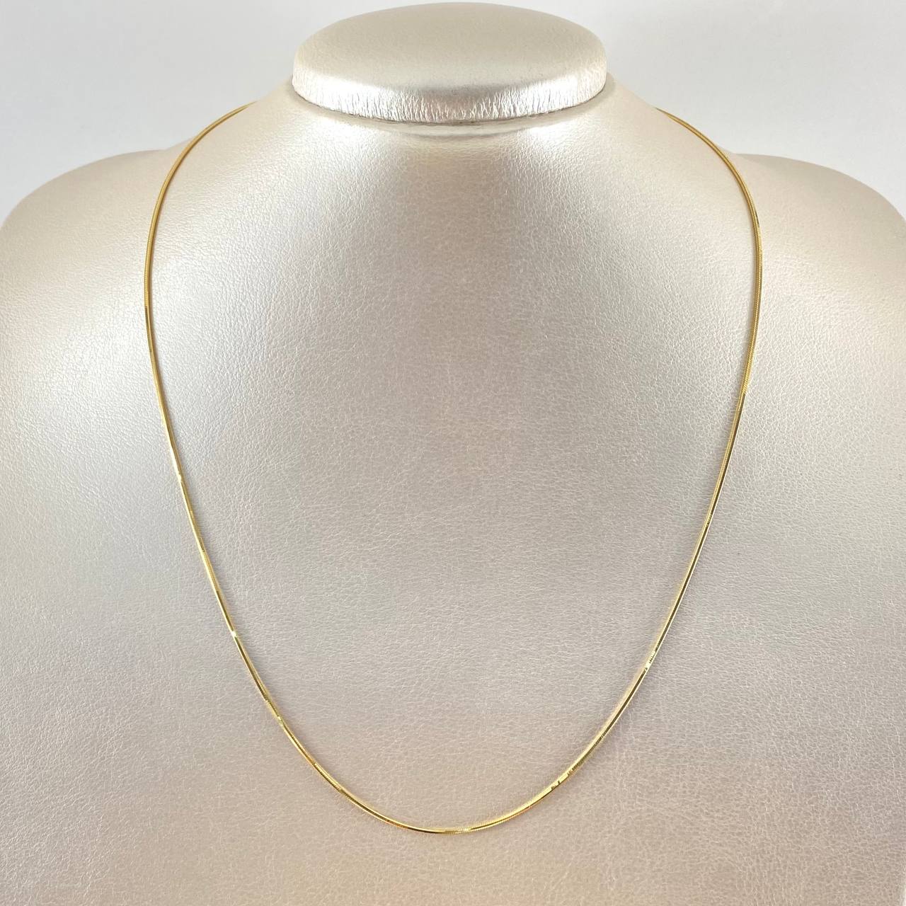 Cadena Ratón Veneciano 5.6gr / 50cm / +3 Oro 18K