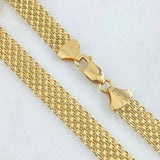 Cadena China 11.55gr / 60cm / +1 Oro 18K