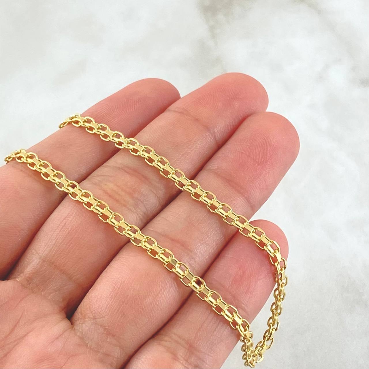 Cadena China 6.1gr / 60cm / +1 Oro 18K