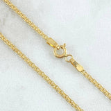 Cadena China 3.1gr / 45cm / +1 Oro 18K
