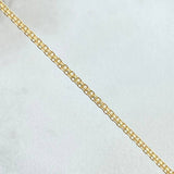 Cadena China 3.3gr / 60cm / Oro Amarillo +1 18K ©