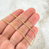 Cadena China 3gr / 60cm / +1 Oro 18K