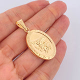 Dije San Miguel 3.65gr / 4.3cm / Oro Amarillo 18K $