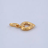Dije Silueta Corazon 0.35gr / 1.5cm / Oro Amarillo 18K $