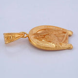 Dije Herradura Caballo 1.1gr / 2.5cm / Dos Oros Amarillo Rosa 18K $