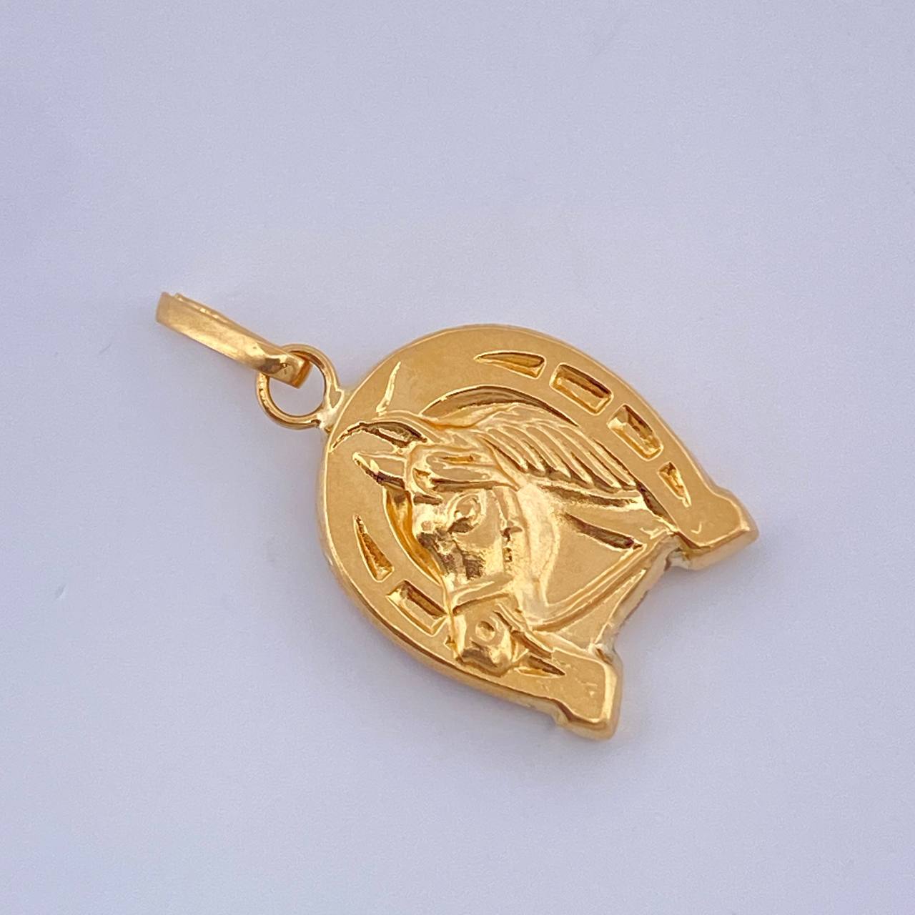 Dije Herradura Caballo 1gr / 2.5cm / Oro Amarillo 18K $