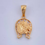 Dije Herradura Caballo 2.45gr / 2.6cm / Oro Amarillo 18K $