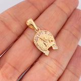 Dije Herradura Caballo 2.45gr / 2.6cm / Oro Amarillo 18K $