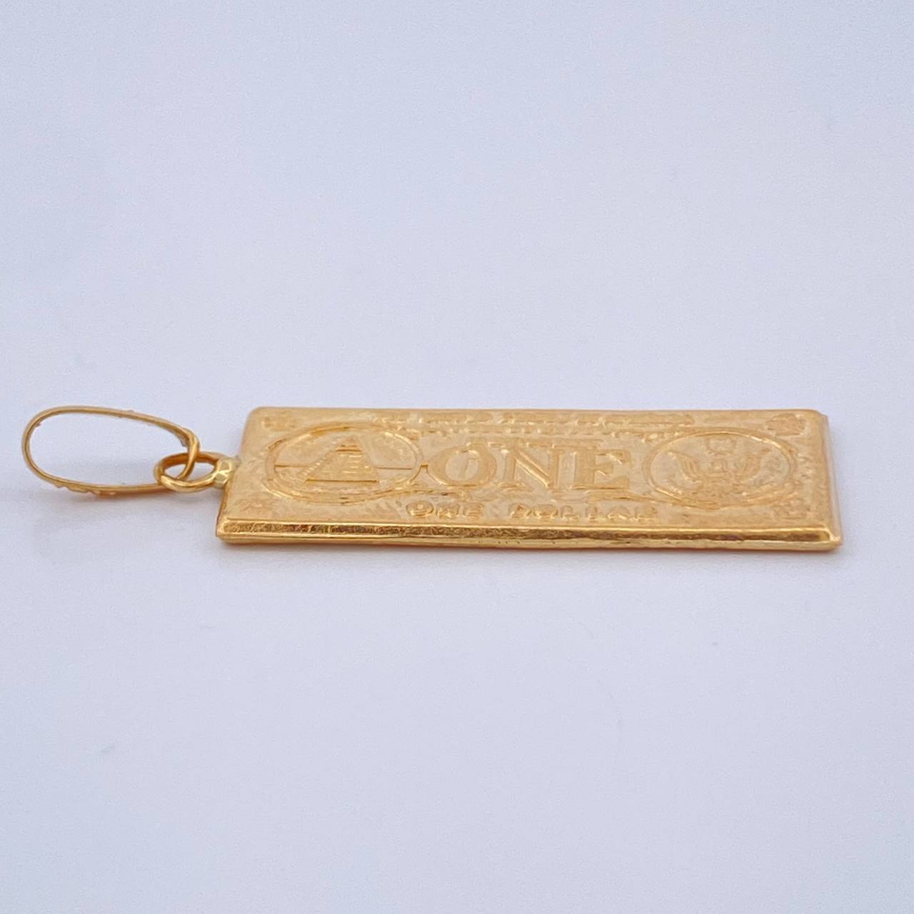 Dije One Dólar 1.65gr / 3.6cm / Oro Amarillo 18K $