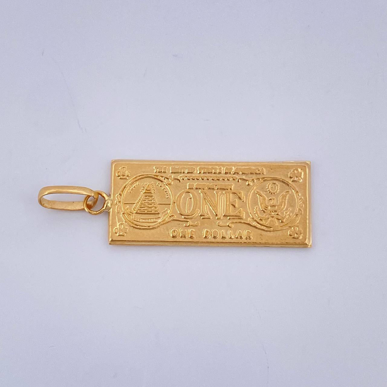 Dije One Dólar 1.65gr / 3.6cm / Oro Amarillo 18K $